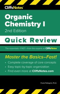 portada CliffsNotes Organic Chemistry I: Quick Review (in English)