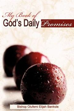 portada my book of god's daily promises (en Inglés)