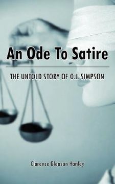 portada an ode to satire: the untold story of o.j. simpson (en Inglés)