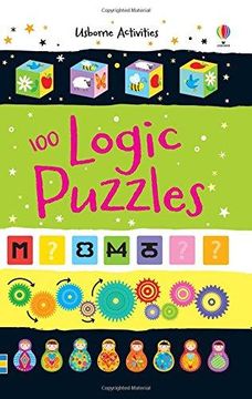 portada 100 Logic Puzzles (Usborne Puzzle Book) (Activity and Puzzle Books) (in English)