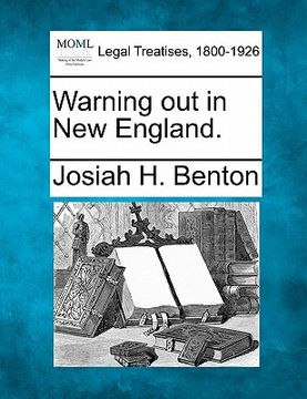 portada warning out in new england.
