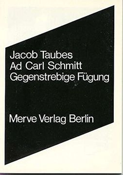 portada Ad Carl Schmitt (in German)