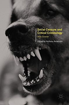 portada Social Censure and Critical Criminology: After Sumner