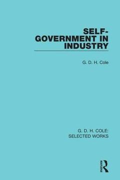 portada Self-Government in Industry (in English)