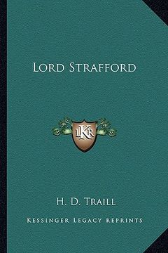 portada lord strafford (en Inglés)