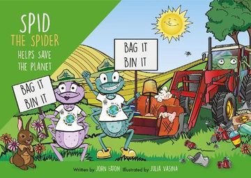 portada Spid the Spider Helps Save the Planet (in English)