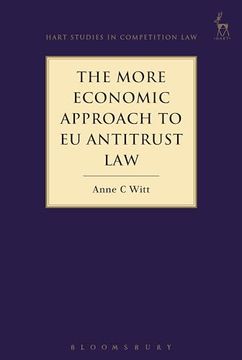 portada The More Economic Approach to eu Antitrust law (en Inglés)