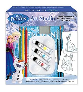 portada Disney Frozen Art Studio (en Inglés)