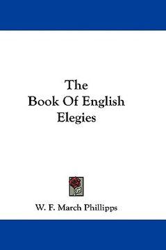 portada the book of english elegies (in English)
