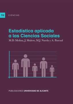 portada Estadística Aplicada a las Ciencias Sociales (Textos Docentes) (in Spanish)