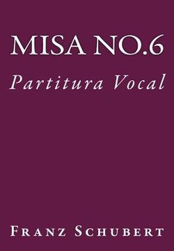 portada Misa No.6: Partitura Vocal