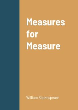 portada Measures for Measure (in English)