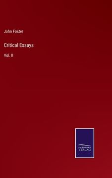 portada Critical Essays: Vol. II (en Inglés)