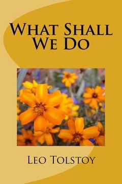 portada What Shall We Do (in English)