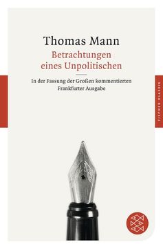 portada Betrachtungen Eines Unpolitischen (in German)