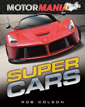 portada Supercars (Motormania) (libro en Inglés)