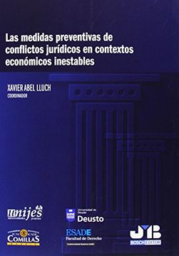 portada Las medidas preventivas de conflictos jurídicos en contextos económicos inestables
