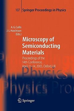 portada microscopy of semiconducting materials: proceedings of the 14th conference, april 11-14, 2005, oxford, uk (in English)