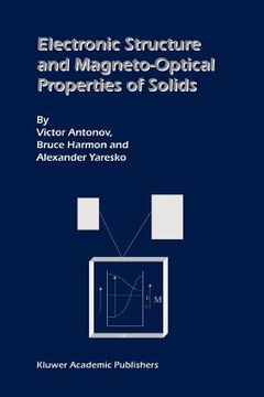 portada electronic structure and magneto-optical properties of solids (en Inglés)