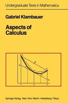 portada aspects of calculus (en Inglés)