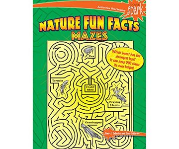 portada SPARK Nature Fun Facts Mazes (Dover Children's Activity Books)