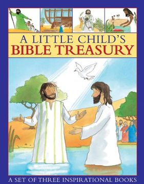 portada A Little Child's Bible Treasury: A set of Three Inspirational Books (en Inglés)