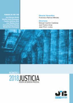 portada Justicia 2018 nº 1.