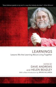 portada learnings: lessons we are learning about living together (en Inglés)