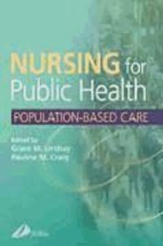 portada Nursing for Public Health. De Elsevier Books, Oxford(Elsevier Books, Oxford) (in English)
