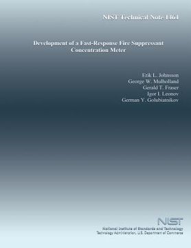 portada Development of a Fast-Response Fire Suppressant Concentration Meter (in English)