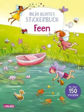 portada Mein Buntes Stickerbuch: Feen (en Alemán)