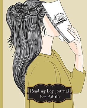 portada Reading log Journal for Adults 