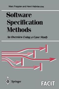 portada software specification methods: an overview using a case study (in English)