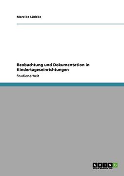 portada Beobachtung und Dokumentation in Kindertageseinrichtungen (German Edition)