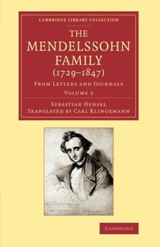 portada The Mendelssohn Family (1729-1847): Volume 2 (Cambridge Library Collection - Music) (en Inglés)