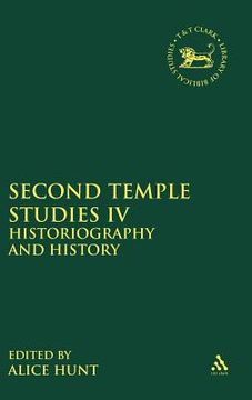 portada second temple studies (en Inglés)