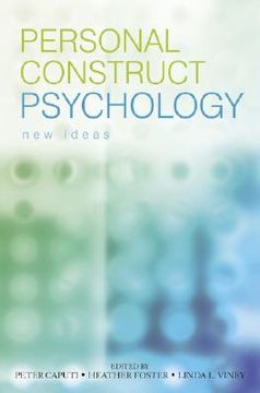 portada personal construct psychology: new ideas