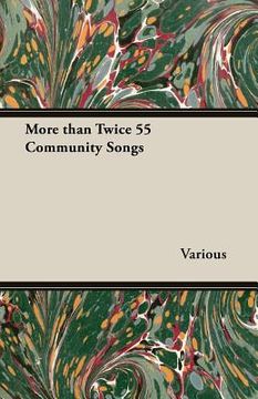 portada More Than Twice 55 Community Songs (en Inglés)
