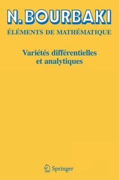 portada Varietes Differentielles et Analytiques: Fascicule de Resultats (en Francés)
