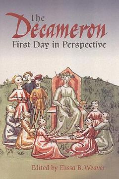 portada the decameron first day in perspective (en Inglés)