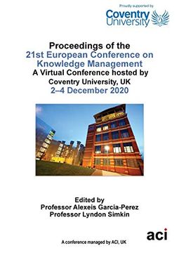 portada ECKM 2020 Proceedings of the 21st European Conference on Knowledge Management (en Inglés)