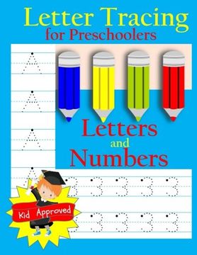 portada Letter Tracing: Preschool Letters and Numbers: Letter Books for Preschool: Preschool Activity Book: Preschool LetterTracing: Preschool Numbers Workbook (Activity Books and Workbooks)