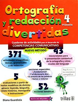 portada Ortografia y Redaccion Divertidas. 4 Primaria (in Spanish)