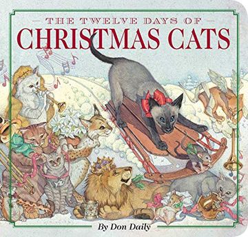 portada Twelve Days of Christmas Cats (en Inglés)