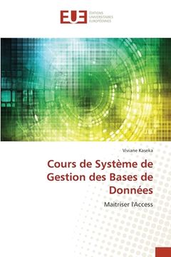 portada Cours de Système de Gestion des Bases de Données (en Francés)