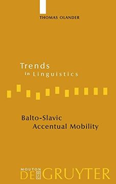 portada Balto-Slavic Accentual Mobility 