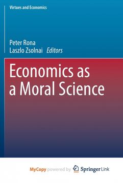 portada Economics as a Moral Science