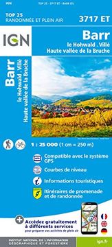 portada Barr. Le Howald. Villé. Haute Vallée de la Bruche 1: 25 000 (Top 25) (in French)