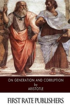 portada On Generation and Corruption (en Inglés)