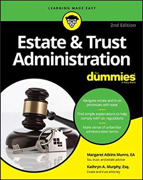 portada Estate & Trust Administration for Dummies (For Dummies (Business & Personal Finance)) (en Inglés)